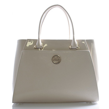 Dámska kabelka béžová lakovaná - Maggio Astrid