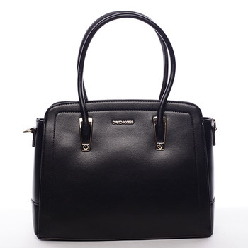 Dámská elegantní kabelka černá - David Jones Macrina