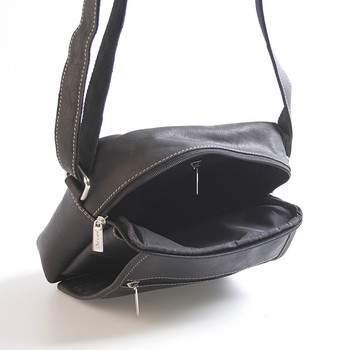 Pánska kožená taška čierna - Delami Tobias