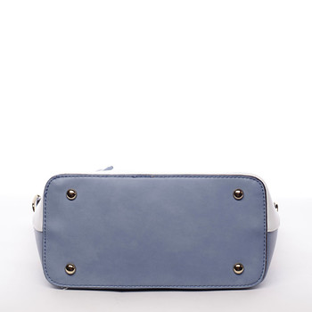 Dámska letná kabelka bielo tyrkysová - David Jones Amelia