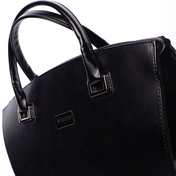 Dámska luxusná kabelka čierna matná - Maggio Florida