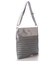 Dámska luxusná crossbody kabelka šedá - Carine Coletta
