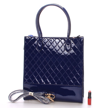 Dámska luxusná kabelka modrá - LYDC Emmy