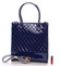 Dámska luxusná kabelka modrá - LYDC Emmy