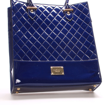 Dámska luxusná kabelka modrá - LYDC Emmy