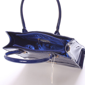 Dámska luxusná kabelka modrá - LYDC Emmy