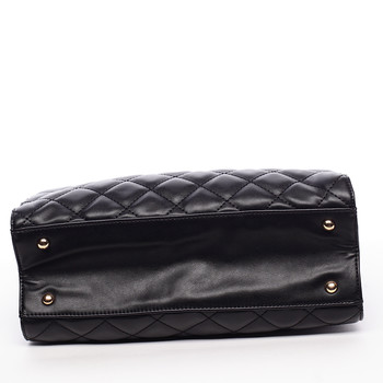 Dámská prošívaná černá kabelka - David Jones Sara