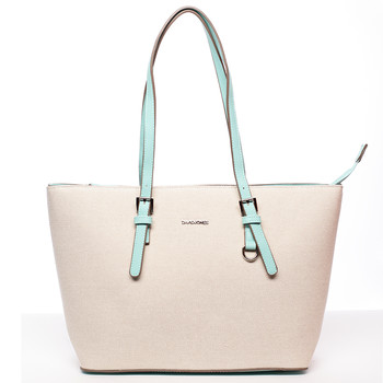 Dámska mentolová kabelka - David Jones Barbara