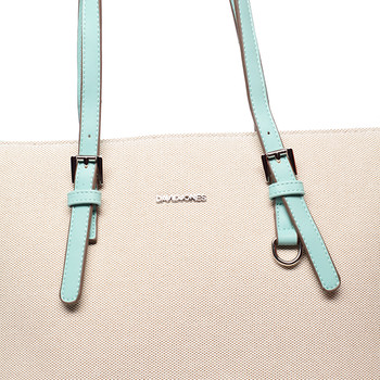 Dámska mentolová kabelka - David Jones Barbara