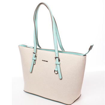 Dámska mentolová kabelka - David Jones Barbara