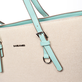 Dámska mentolová kabelka - David Jones Barbara