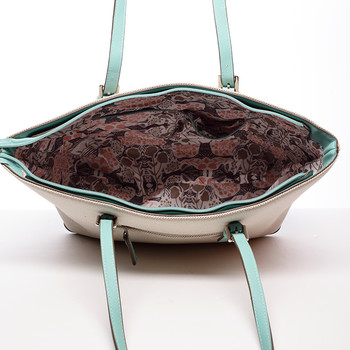 Dámska mentolová kabelka - David Jones Barbara