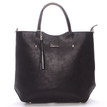 Luxusná dámska kabelka čierna - Delami Alison