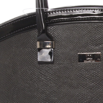 Elegantná sivá dámska kabelka do spoločnosti - Delami Renee