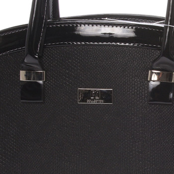 Elegantná čierna dámska kabelka do spoločnosti - Delami Renee