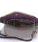 Dámska luxusná fialová lakovaná listová kabelka - David Jones Pamela