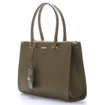 Luxusná dámska kabelka khaki - David Jones Nevada