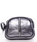 Dámska kožená crossbody kabelka strieborná - ItalY Nadia
