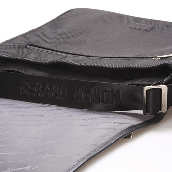 Pánska taška cez rameno čierna - Gerard HENON Michel