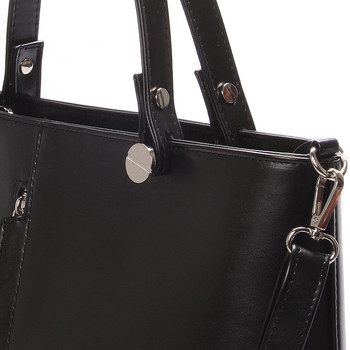 Luxusná čierna dámska kabelka - Delami Catherine