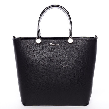 Luxusná čierna dámska kabelka - Delami Chantal