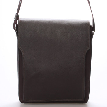 Pánska kožená taška cez rameno hnedá - Gerard HENON Bernard