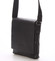 Luxusná kožená taška cez rameno čierna - Gerard HENON Frederic