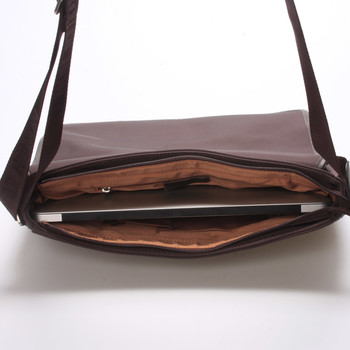 Pánska elegantná taška cez rameno hnedá - Gerard HENON Laurent