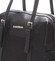 Dámská luxusní kabelka černá saffiano  - Delami Laura Biaggi