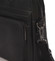 Pánska kožená taška cez rameno čierna - Gerard HENON Mikel