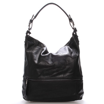Větší crossbody kabelka černá - Delami Darcelle