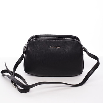 Dámska crossbody kabelka čierna - David Jones Arletta