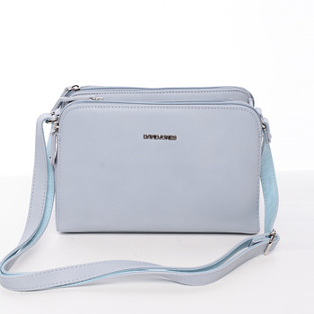 Dámska crossbody kabelka svetlomodrá - David Jones Amity