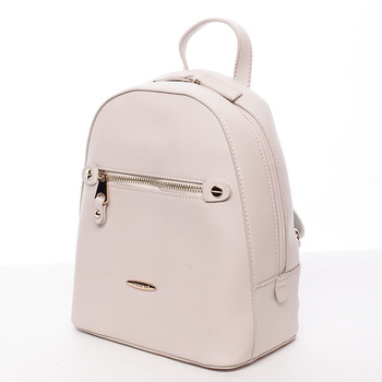 Dámsky módny batôžtek béžový - David Jones Lucette