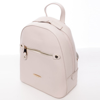 Dámsky módny batôžtek béžový - David Jones Lucette