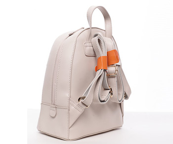 Dámsky módny batôžtek béžový - David Jones Lucette