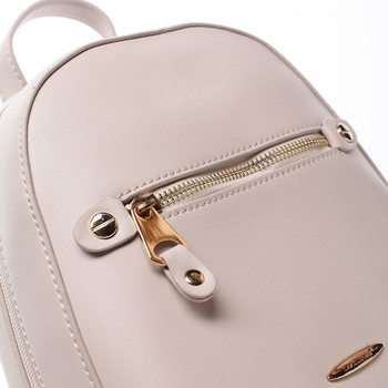 Dámsky módny batôžtek béžový - David Jones Lucette