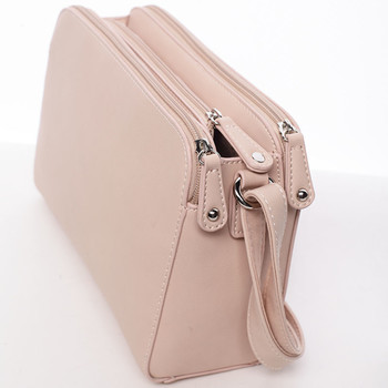 Dámská crossbody kabelka růžová - David Jones Amity