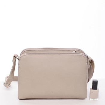 Dámska crossbody kabelka camel - David Jones Amity