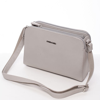 Dámska crossbody kabelka šedá - David Jones Amity