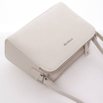Dámska crossbody kabelka béžová - David Jones Amity