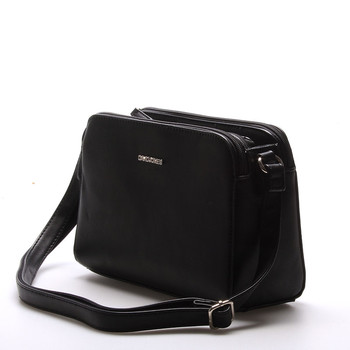 Dámska crossbody kabelka čierna - David Jones Amity