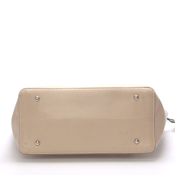 Dámska stredná kabelka cez plece camel - David Jones Bernice