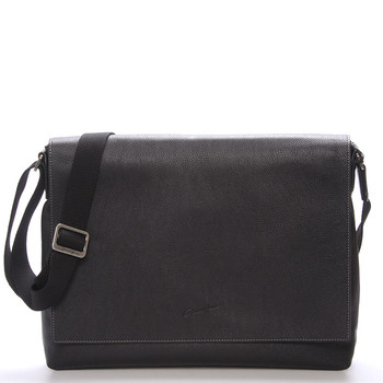 Pánska elegantná taška cez rameno čierna - Gerard HENON Robbi