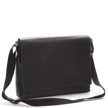 Pánska elegantná taška cez rameno čierna - Gerard HENON Robbi