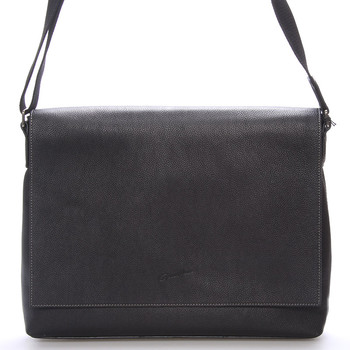 Pánska elegantná taška cez rameno čierna - Gerard HENON Robbi