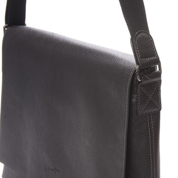 Pánska elegantná taška cez rameno čierna - Gerard HENON Robbi