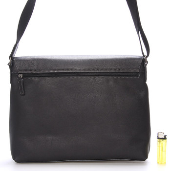 Pánska elegantná taška cez rameno čierna - Gerard HENON Robbi