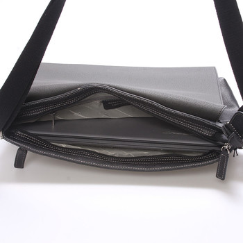 Pánska elegantná taška cez rameno čierna - Gerard HENON Robbi