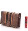 Módna dámska khaki peňaženka - Dudlin M193
